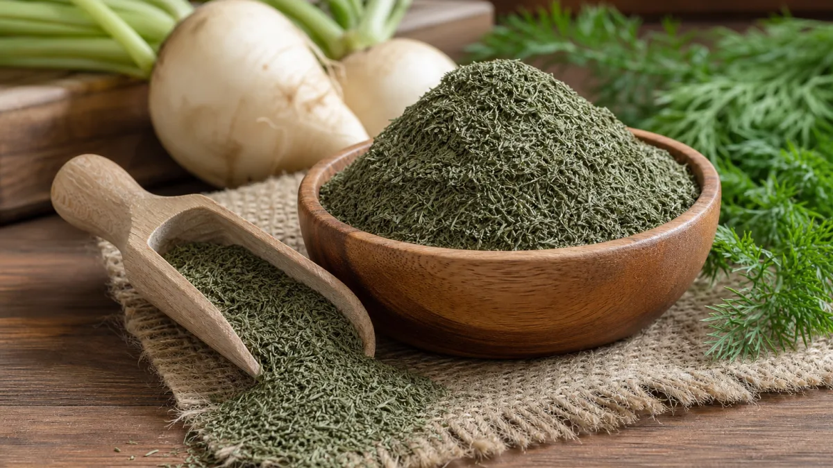 شوید خشک ترب چه ویژگیهایی دارد؟