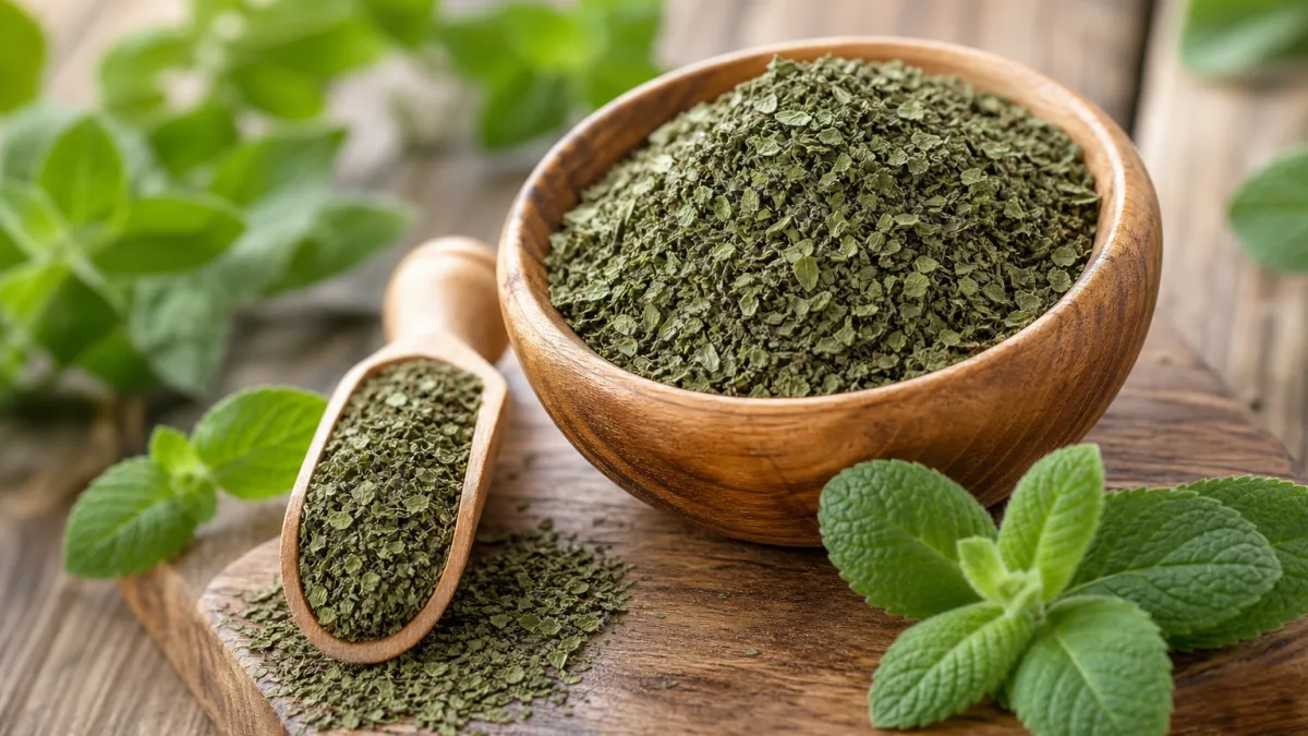 نعنا خشک گلها
