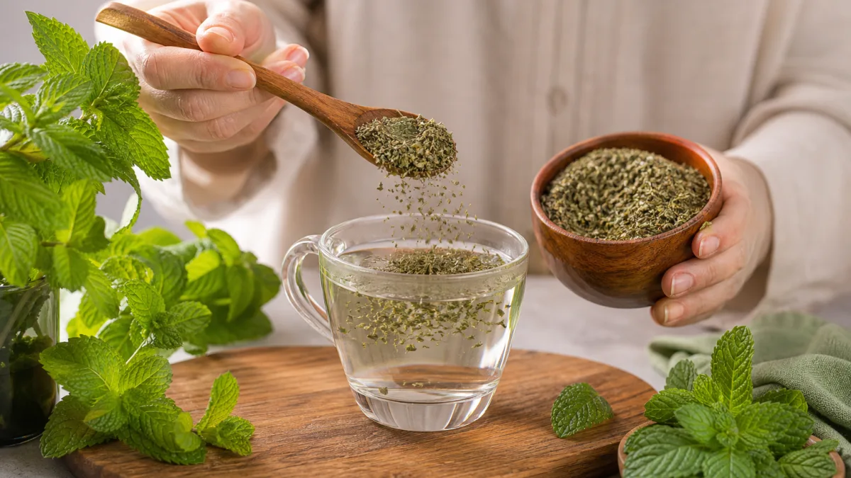 مصرف مناسب نعنا خشک گلها در آشپزی