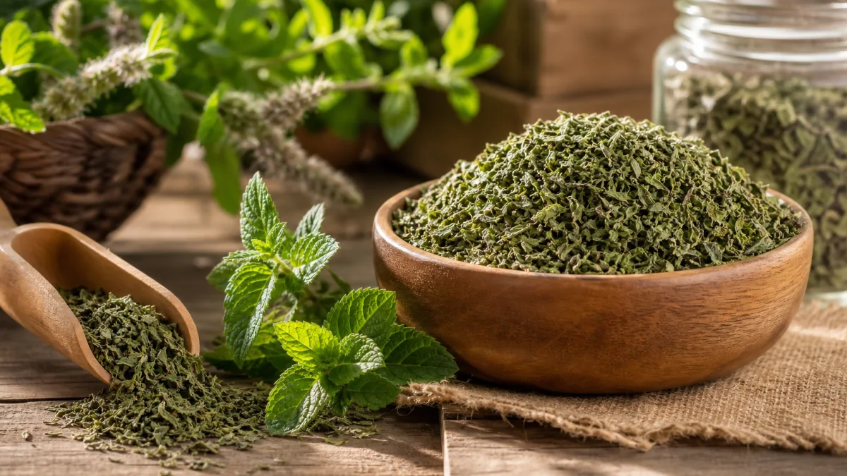 نعنا خشک توماناک یا نمونه فله؟